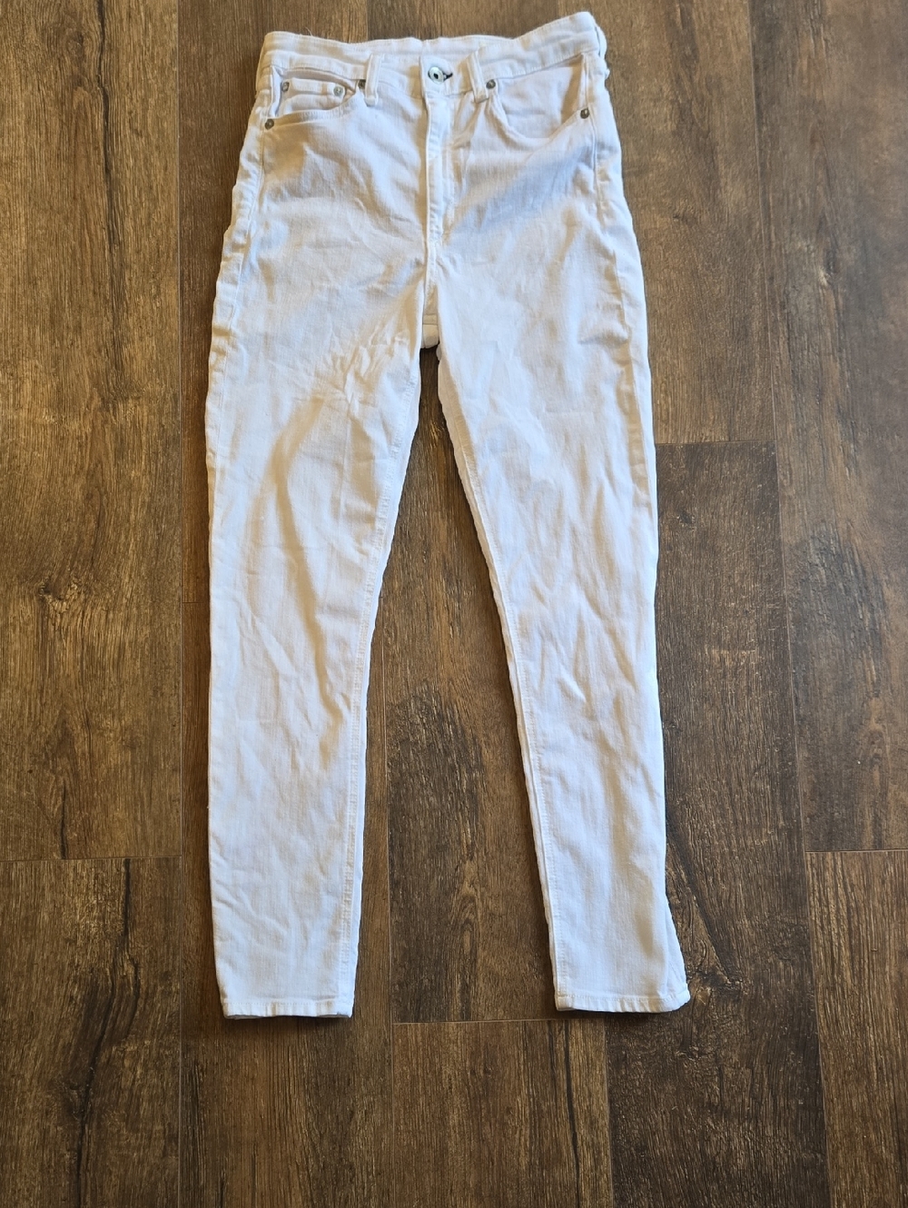 rag & bone White Skinny Jeans